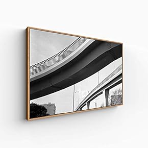 Canvas Wall Art for Living Room, Bedroom Building Framed Canvas Prints for Home Decoration Ready to Hang - 16x24 inches