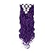 8PCS Clip in Hair Extensions Straight Wavy Curly Full Head Women Colorful Highlight Ombre Hairpiece -24