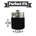 The Weekend Brewer 64 Ounce Mini Keg Insulator Sleeve, Neoprene, Black, 64oz