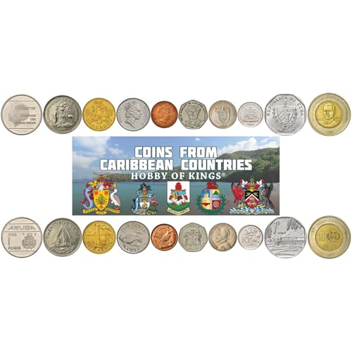 10 Caribbean Coins
