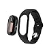 U-Trak 3D Pedometer Sport Wristband IP67 Waterproof Fitness Tracker with Accurately Track Steps/Distance/Calories,Exercise Time,Clock (No App,No Phone need) for Walking Running (Black)
