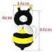 Baby Protector - Baby Ajustable Head Shoulder Safety Pad - Baby Head Cushion with Flexible Strap for Baby walking - for Baby Safety - for Crawling Baby - 4-24 Months Babies (Cute Little Bee)
