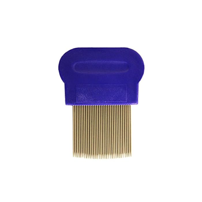 CE Certified Head Lice Nit Comb Professional Stainless Steel Removes Nits Eggs Shells