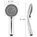 Aoche 5 Function Luxury Handheld Shower Head with Hose and Bracket Holder, Massage, Rainfall, Spa Experience, High Pressure, Water Saving, Easy Installation, Chrome Finish