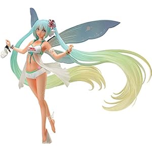 初音ミク GTプロジェクト レーシングミク 2017 タイVer. 1/1スケール PVC製 塗装済み完成品フィギュア