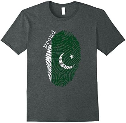 Men's Pakistani flag t-shirt - Pakistan National Flag Medium Dark Heather