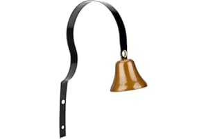 SERLIUM Shop Keepers Bell, Antique Doorbell Shopkeepers Bell Store Door Bell Remind You Customer Coming Doorbell Loud Clear Tone Anti Theft for Your House Home Decoration