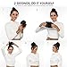 Rose bud Messy Bun Hair Pieces For Women Hair Bun Extension Updo Curly Messy Bun Scrunchie Light Brown