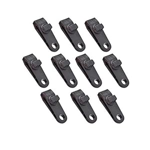 VICSPORT 10 STKS Tarp Clips Plastic Luifel Klem Set Instant Clip Tent Accessoires voor Camping, Tarps, Caravan, Tuin