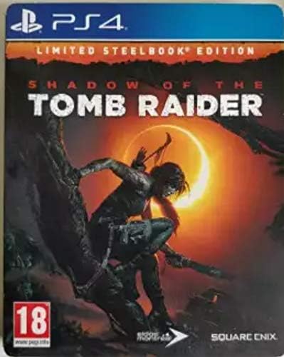sqare enix shadow of the tomb raider limited steel book edition- Multi color