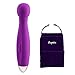Oopsix Handheld Body Wand Massager Cordless - Mini Massage Wand - 9 Powerful Speed Quiet - Waterproof Personal Massager Rechargeable for Women Ladies Travel Massager(Purple)
