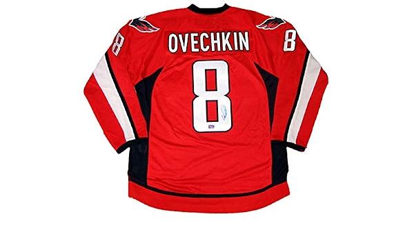 Alexander Ovechkin Signed Red 