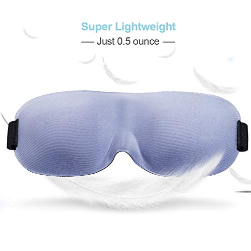 PaiTree-Sleep-Eye-Mask-2019-New-Design-Light-Blocking-Sleep-Mask-Soft-Skin-Friendly-Eye-Mask-for-Sleeping-Zero-Pressure-Best-Blinder-for-TravelSleepingShift-WorkMeditation-Navy