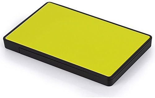 (2 Year Warranty by Trio Digi) USB 3.0 2.5-inch SATA External Hard Drive Enclosure Tool Free Screw Less -YELLOW (2588US3)