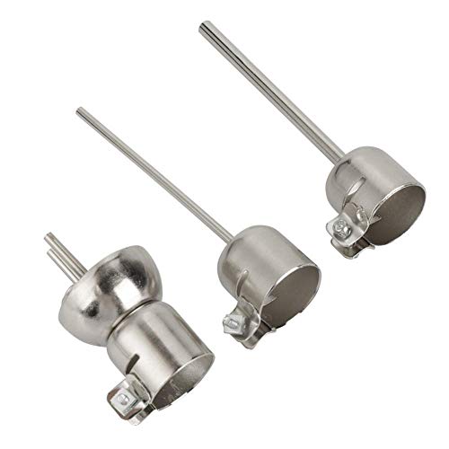 Heat Gun Nozzle Great Part to Replace For 850 Hot Air Soldering Station Repair Tool Accessory(3pcs Set)