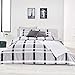 Lacoste Paris Comforter Set, Full/Queen, Silver Grey