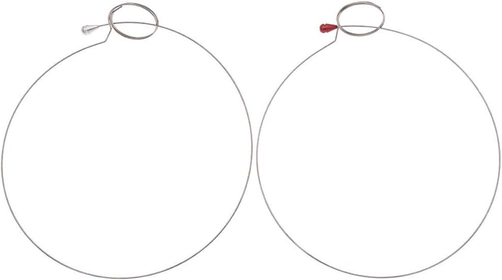 Towashine 2Pcs Wire Loupe Magnifier Eyeglasses Holder Band for Head Watch Watchmakers Repair Tool Color Random