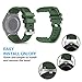 kitway Bands Compatible for Samsung Galaxy Watch 5 Pro Band 45mm/ Galaxy Watch 5 Bands 40mm 44mm Band, No Gap Silicone Sport Strap Wristband Women Men