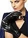 Warmen Women's Touchscreen Texting Driving Winter Warm Nappa Leather Gloves - 7 (US Standard size) - Black (Touchscreen Function/Cashmere Lining)