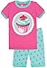 Girls Ice Cream Pajamas Children Cotton PJs Kids Sleepwear Size 2Y-7Y