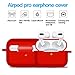 Airpods Pro Case Cover,Doboli Silicone Protective Skin Case for Airpod Pro Red