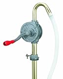 Lumax Gray LX-1318 Rotary Barrel Pump for transferring Non-Corrosive, Petroleum Based, Light to Medium Viscosity-Like, Motor, Heavy, Transmission Fluid, Heating Oils