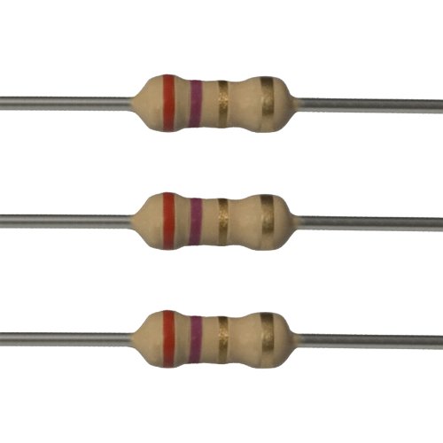 E-Projects 100EP5142R70 2.7 Ohm Resistors, 1/4 W, 5% (Pack of 100)