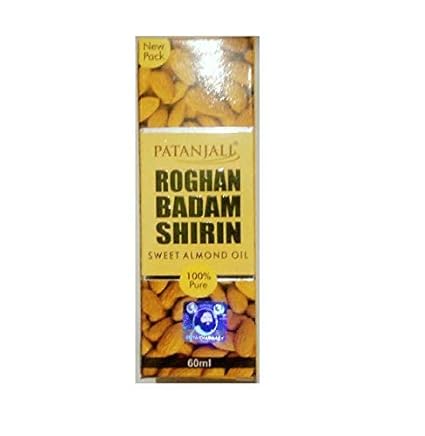 PATANJALI ROGHAN BADAM SHIRIN 60ml (PACK OF 3)