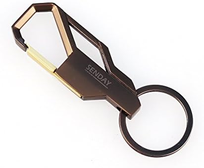 Car Key Chain Key Ring Clip on Belt Business Gift for Men for Gentleman - Senday