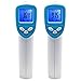 FHTD Forehead Digital Thermometer, Non Contact Infrared Thermometer, LCD Digital Temperature Meter 32-43DegC Temperature Measurement Device for Kids (Bule)