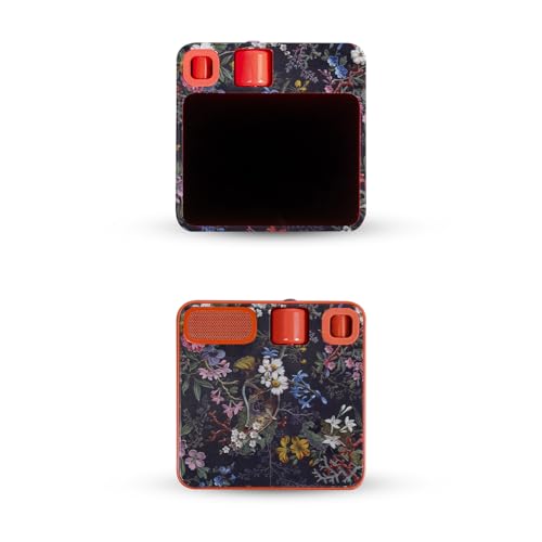 Skin Compatible with Rabbit r1 - Midnight Blossom - Premium 3M Vinyl Protective…
