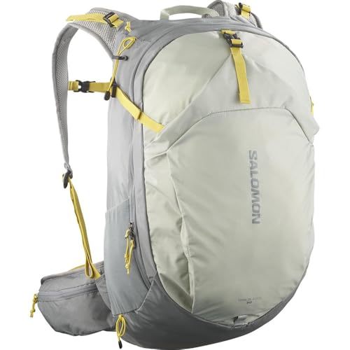 Salomon TRAILBLAZER 30 - Vielseitiger Wanderrucksack, hochwertige Stoffe, 30 l Fassungsvermögen, bequemer Gurt, Kompressionsriemen für Abenteuer in de
