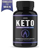 Havasu Nutrition Men's Fat Burner with BHB Exogenous Salts - Weight Loss Pills - Formulated to Provide Optimal Ketosis, Suppress Appetite & Boost Energy - Patented BHB, Non-GMO, 60 Capsules