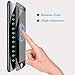 for iPhone 8 Plus/7 Plus Privacy Screen Protector, KSWNG Screen Protector Anti-Spy Tempered Glass Screen [DoubleDefence Technology] 9H Premium Anti-Scratch/Fingerprint(Black)