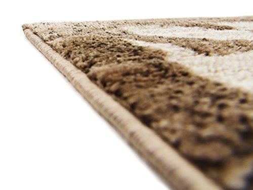 Unique Loom Sofia Collection Brown 8 x 10 Area Rug (8' x 10')