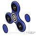 ukulili Tri Fidget Hand Spinner, Ultra Fast Bearings, Finger Toy, Great Gift for ADD, ADHD, Anxiety, and Autism Adult Children(Blue)