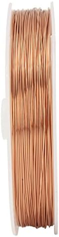 EsportsMJJ Spool Copper Wire 0.5mmx90m Enameled Copper Coil Magnet Wire, Gold - Image 5