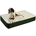 Snoozer Medium Super Orthopedic Senior Dog Bed, Black with Cream Sherpathumb 1