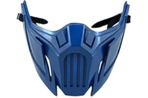 Mortal Kombat Game Mask Sub-Zero 11 Resin Mask For Halloween Costume Accessory (Sub-Zero Mortal Kombat 11(1))