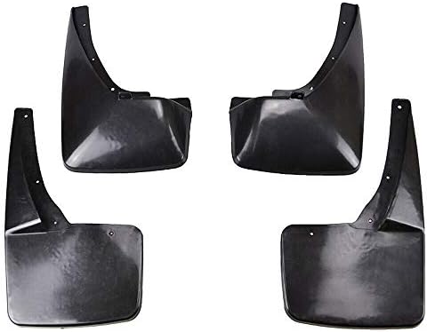 Genuine Mud Flaps Splash Fender Auto Accessories Mudguard 4 pcs Front Rear With Black Fit For Cadillac Escalade 2007-2014