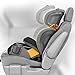 Chicco KidFit Zip 2-in-1 Belt Positioning Booster Car Seat, Steel Grey