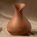 Sciobella Essential Oil Diffuser – Aromatherapy Diffuser & Ultrasonic Cool Mist Humidifier – Natural Aroma Therapy Air Diffusers & Personal Humidifiers (Brown Wood)thumb 1
