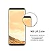 Galaxy S8 Screen Protector [2-Pack], iTURBOS [Newest Version] [Bubble Free] Full Screen Coverage 3D PET HD Screen Protector Film for Samsung Galaxy S8.