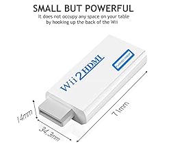 Xsusmdom Wii HDMI Adapter, Wii to HDMI Converter