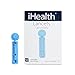 iHealth Smart Wireless Blood Sugar Test Kit for iPhone & Android,Bluetooth Diabetes Testing Kit with 50 Test Strips, 50 Lancets, Control Solution, Smart Blood Glucose Meter for Blood Sugar Monitoring