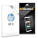 (2-Pack) EZGuardZ Screen Protector for HP 8 1401 8