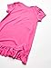 Barbie Kids & Baby Little Girls' Nightgown with Matching Doll Gown, Sparkly Pink, 6