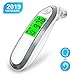 Upgrade Ear and Forehead Thermometer, Digital Medical Infrared Thermometer with 3 Fever Indicators, Latest Smart Chip for Super Instant Accurate Reading, Perfect for Infant Baby Kids and Adults