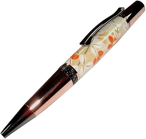 Yuzen Cascadia Ballpoint Pen, Hand Turned