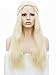 Imstyle Blonde Natural Wavy Costume Wig Khaleesi Braids Synthetic No Lace Cosplay Wig Heat Friendly Hair